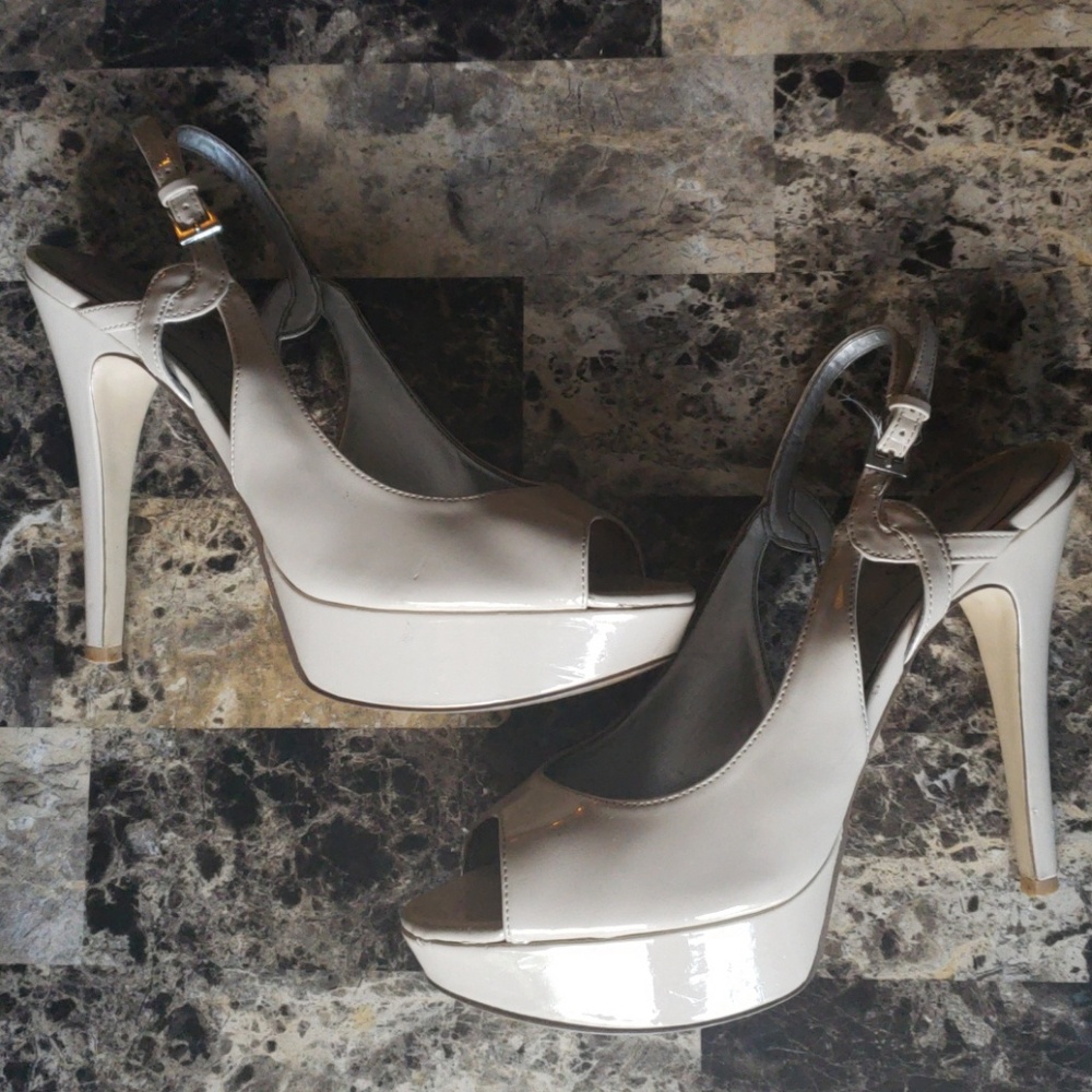 Guess Slingback Platform Heels